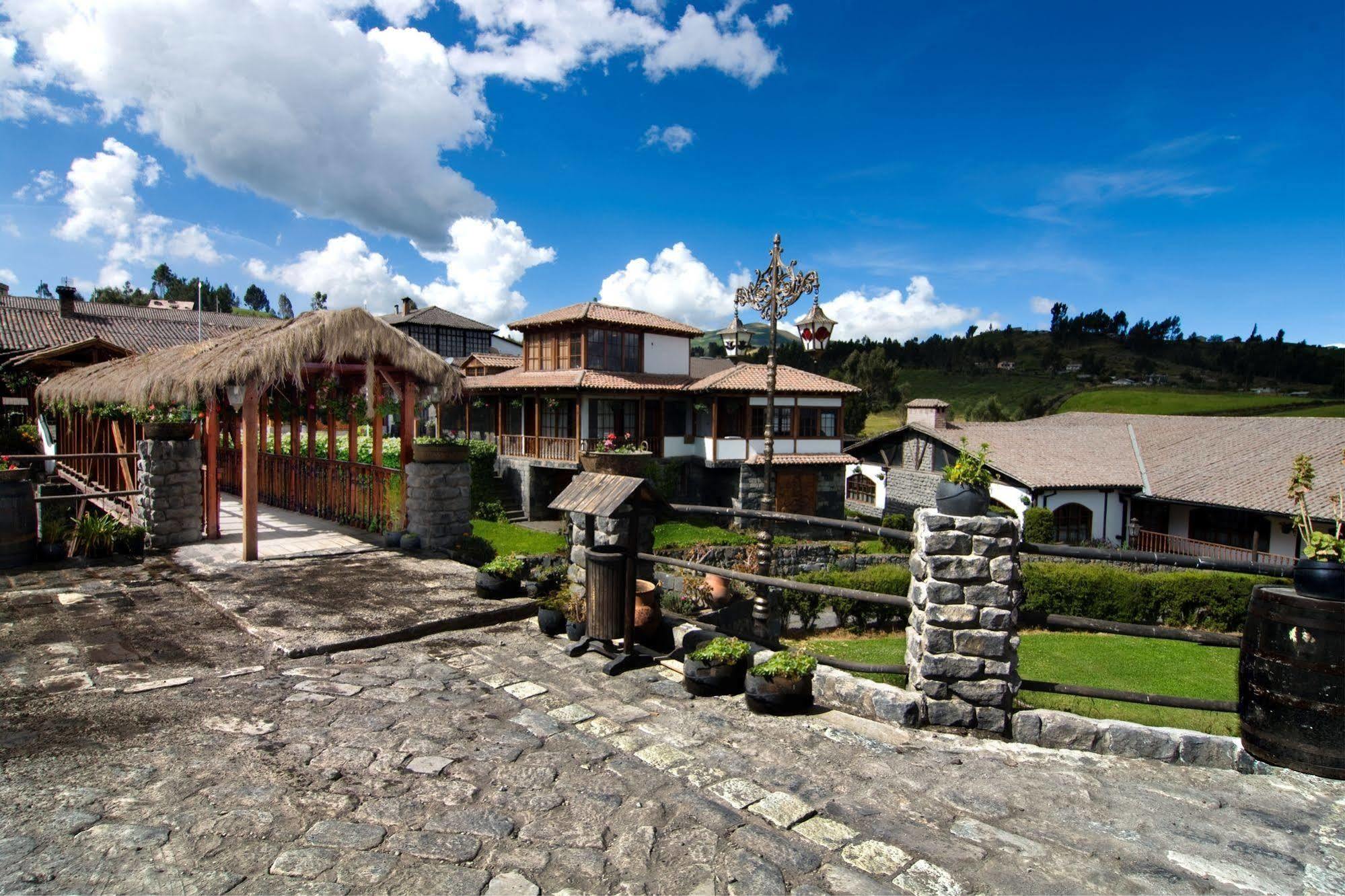 Hosteria La Andaluza Riobamba Exteriör bild